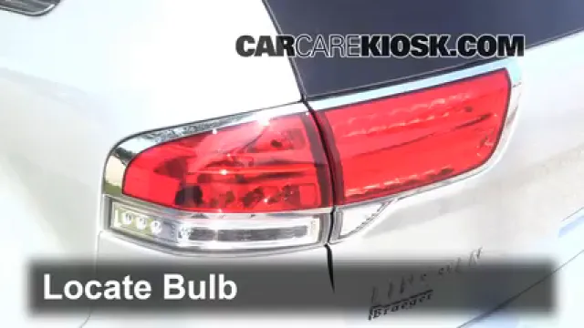 2011 Lincoln MKX 3.7L V6 Luces Luz de reversa (reemplazar foco)